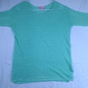 Lilly Pulitzer Mint Green Crew Neck Sweater